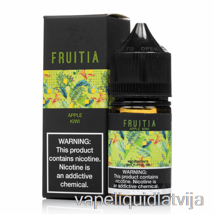 ābolu Kivi - Fruitia Sāļi - 30ml 35mg Vape šķidrums